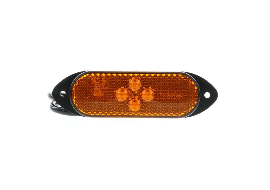 Side marker lamp LED 24V amber 